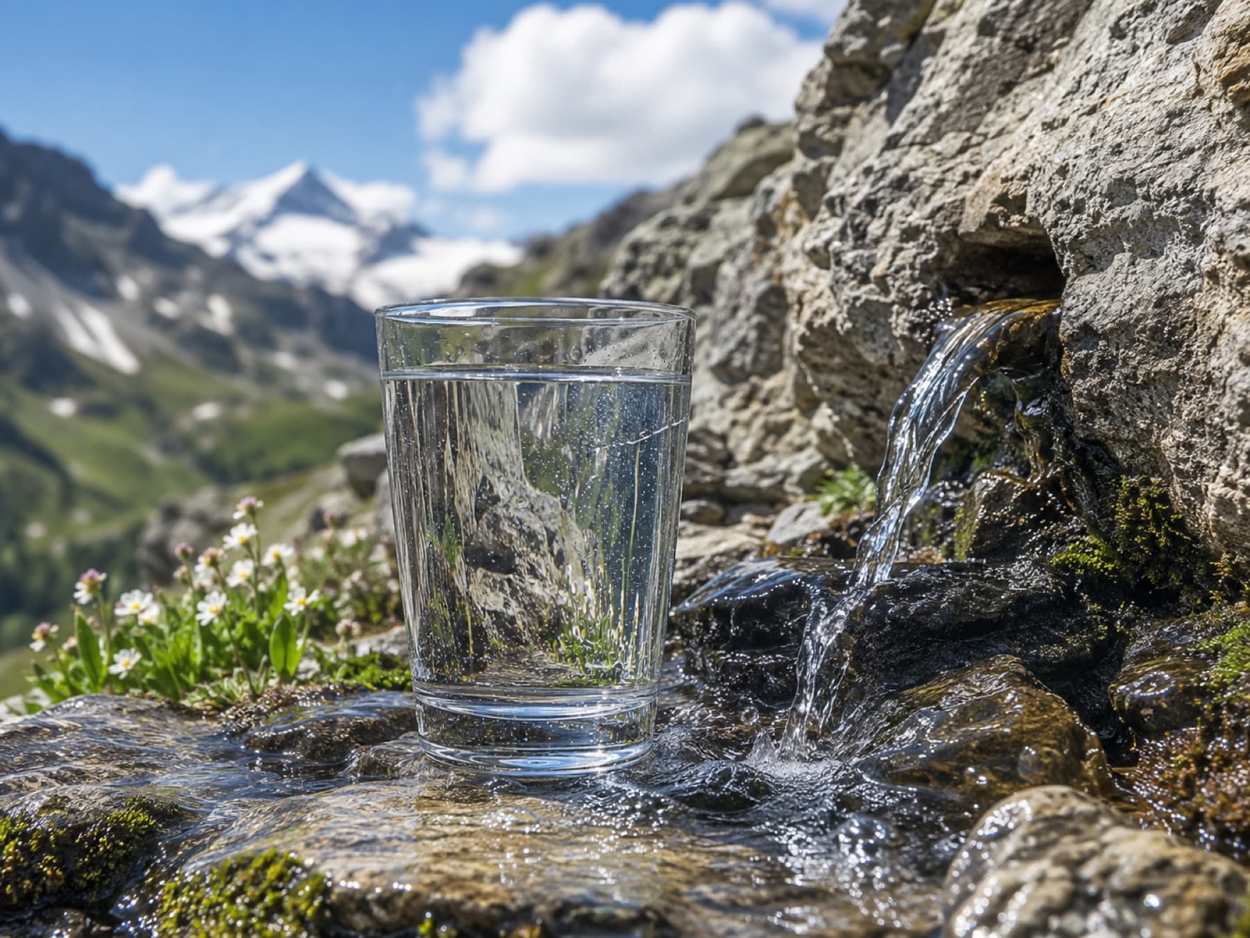 Eigenes Quellwasser